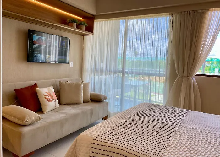 Flat elegante com fácil acesso à Praia Muro Alto- Mana Beach Experience